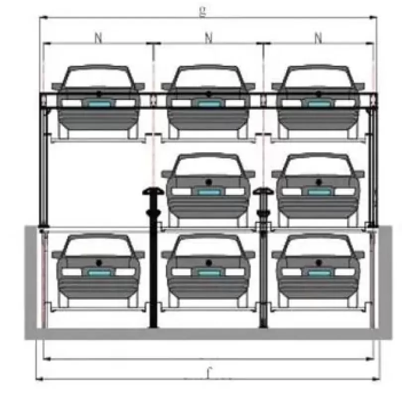 Hệ xếp hình bán nổi